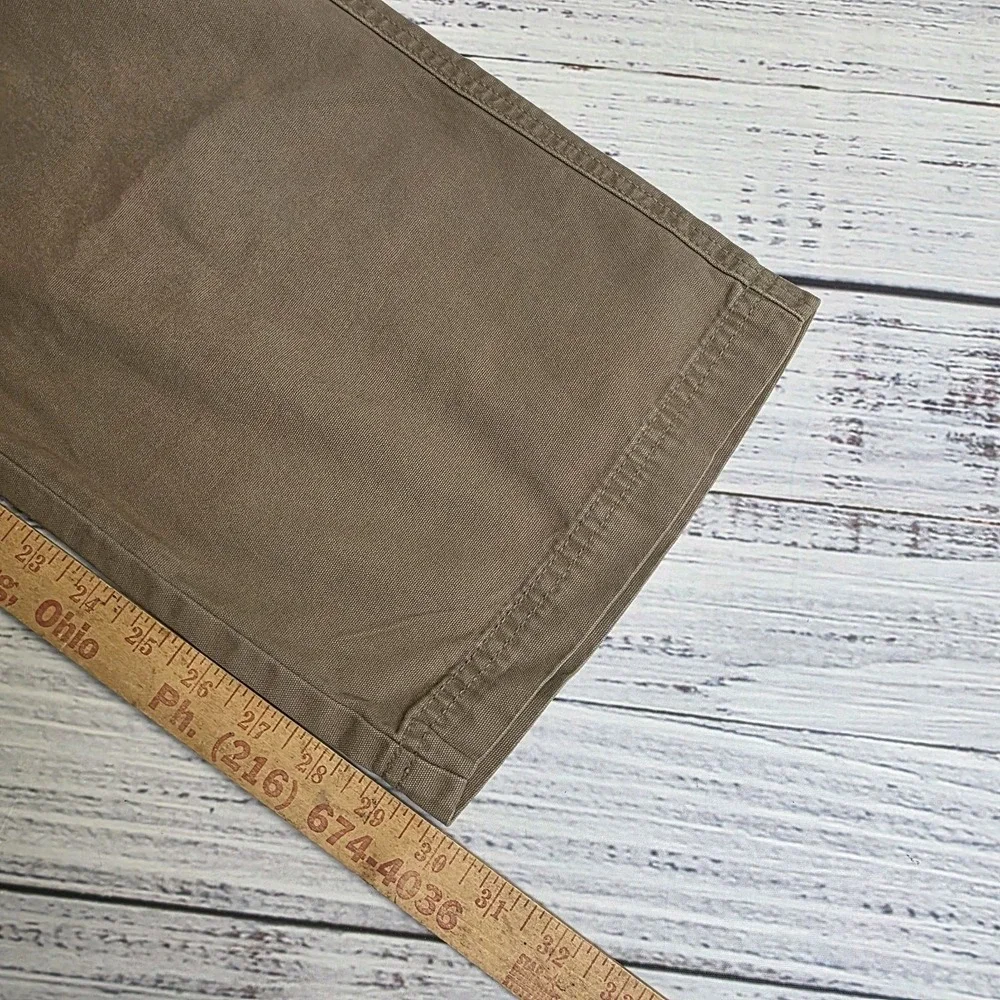 New Columbia Pant Men 33x30 Ultimate ROC Brown Chino‎ Khaki Outdoor Omni Shield